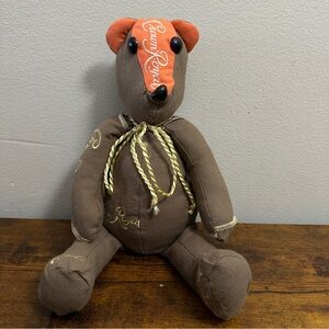 Crown Royal Tsn/Orange Custom Handmade Teddy Bear Gift